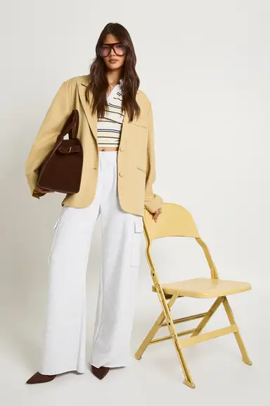 Wide Leg Cargo Jogger